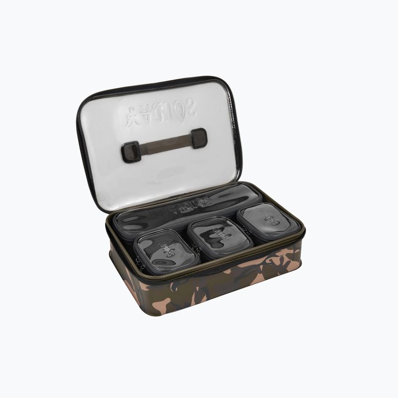 Set de genți pentru accesorii Fox Aquos Camolite Accessory Bag System camo CEV008