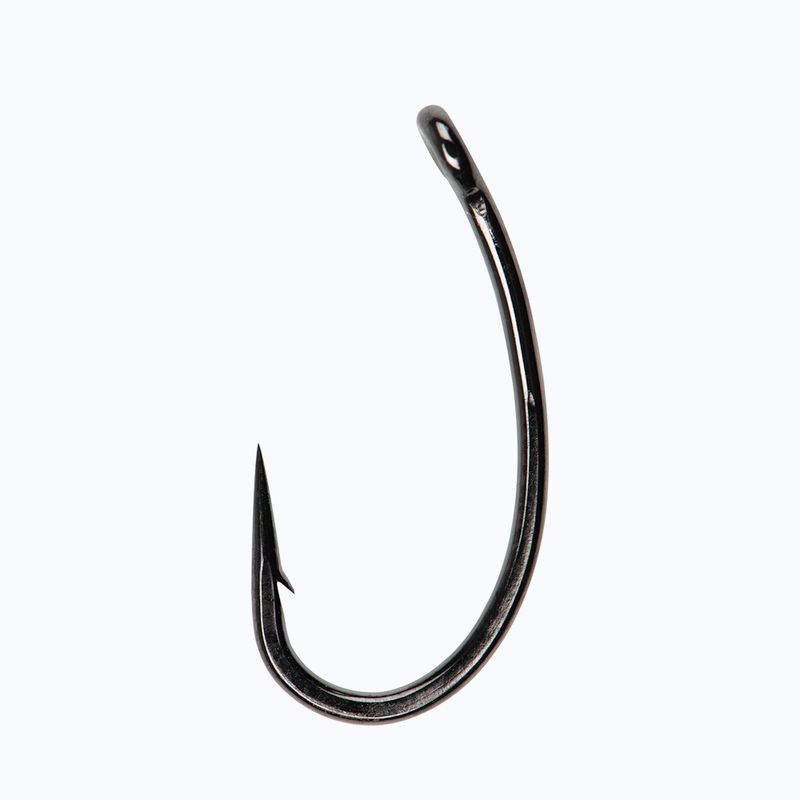 Fox Curve Shank cârlige pentru crap negru CHK234