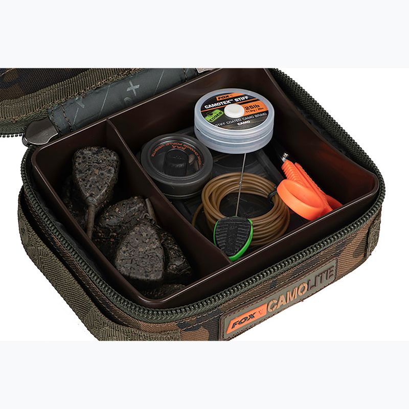 Geantă de crap Fox International Camolite Rigid Lead & Bits Compact camo 4