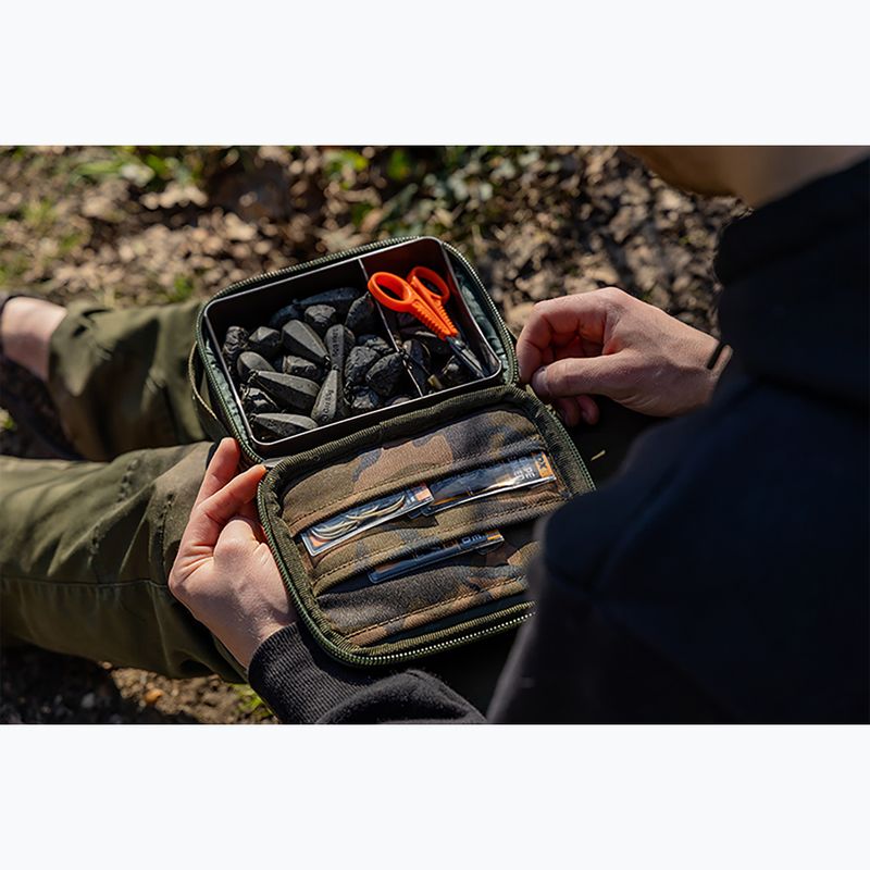 Geantă de crap Fox International Camolite Rigid Lead & Bits Compact camo 7