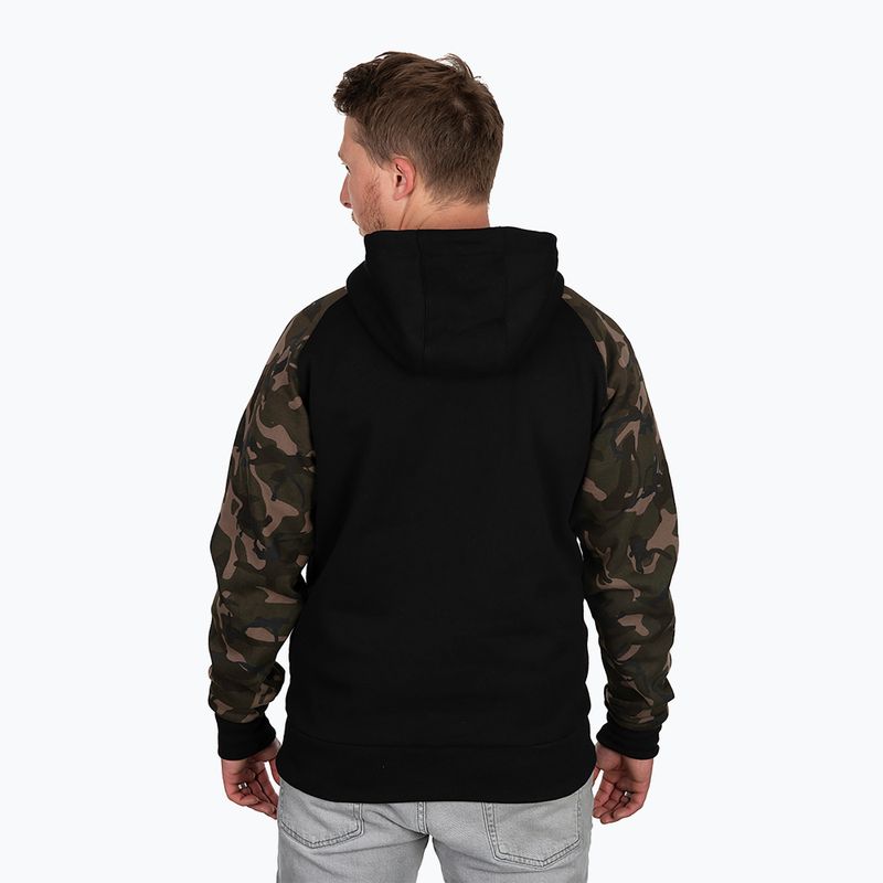 Bluză Fox International Raglan Hoody black/camo 2