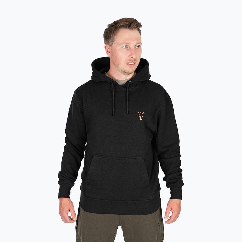 Bluză Fox International Collection Hoody black/orange