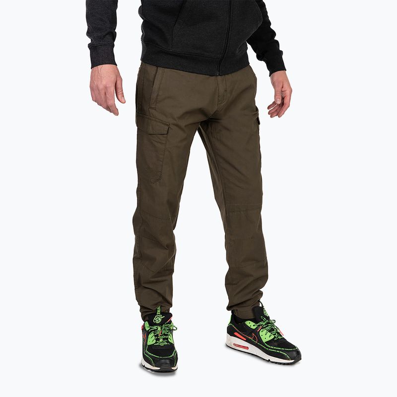 Pantaloni Fox International Collection LW Cargo green/black 3