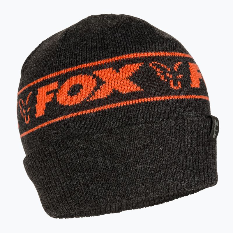 Căciulă Fox International Collection Beanie black/orange