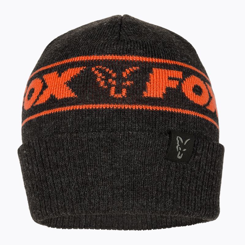 Căciulă Fox International Collection Beanie black/orange 2