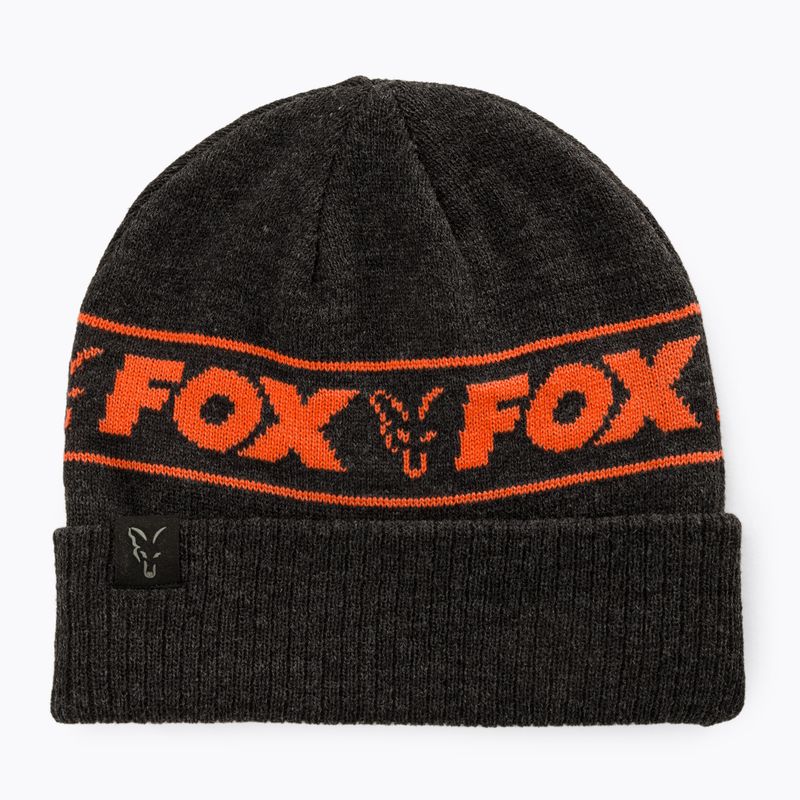 Căciulă Fox International Collection Beanie black/orange 5