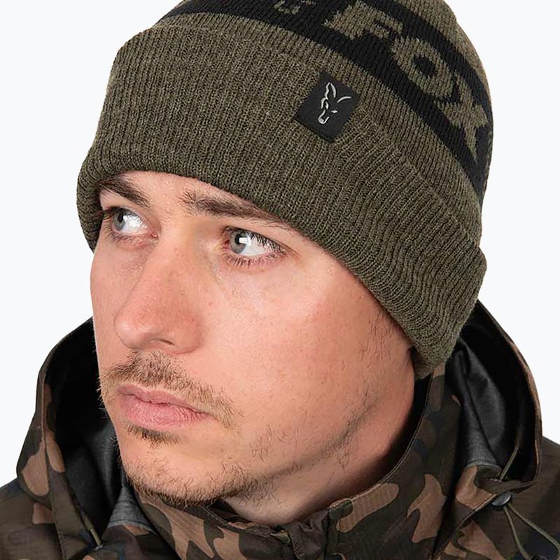 Căciulă Fox International Collection Beanie green/black 2