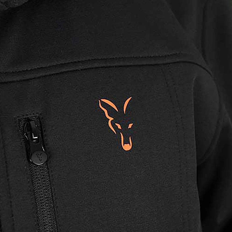 Geacă de pescuit Fox International Collection Soft Shell black/orange 5