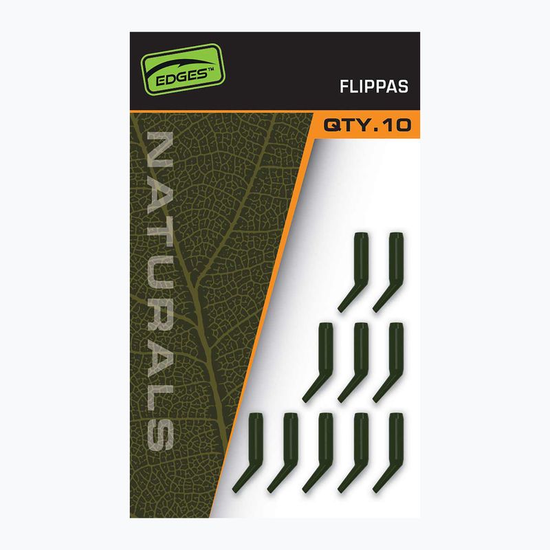 Poziționator de cârlige Fox International Edges Naturals Flippa 10 buc.