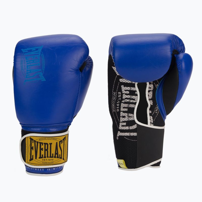 Mănuși de box EVERLAST 1910 Classic, albastru, EV1910 BLU-14 oz. 3
