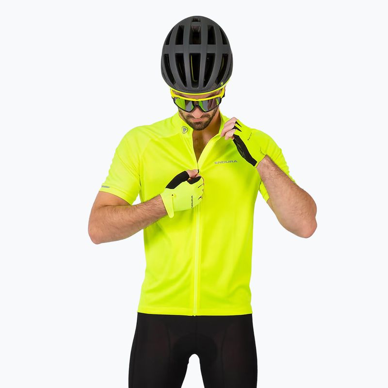 Tricou de ciclism pentru bărbați Endura Xtract II hi-viz yellow