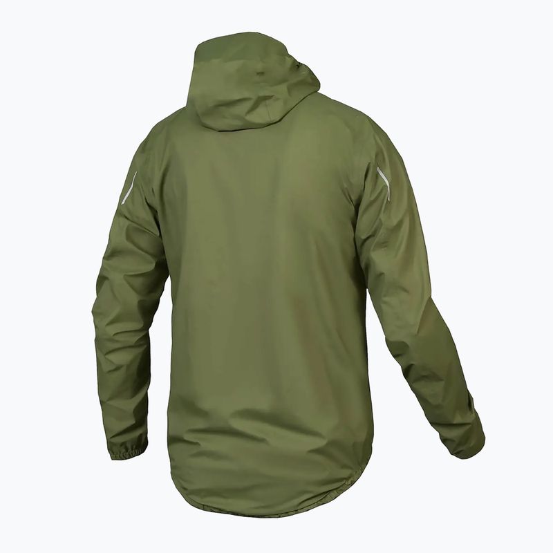 Geacă de ciclism pentru bărbați Endura GV500 Waterproof olive green 2