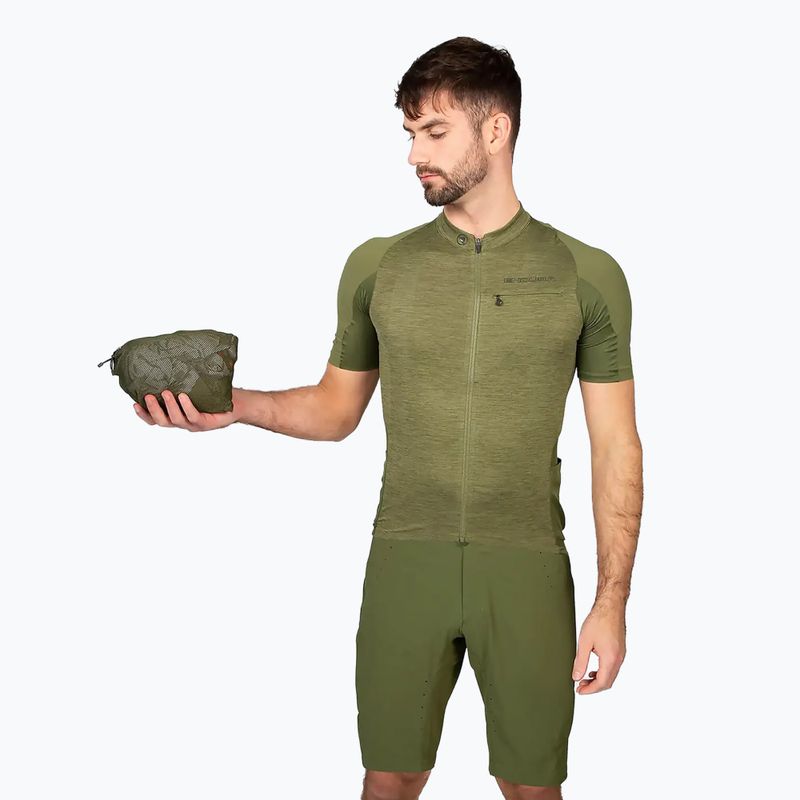 Geacă de ciclism pentru bărbați Endura GV500 Waterproof olive green 8