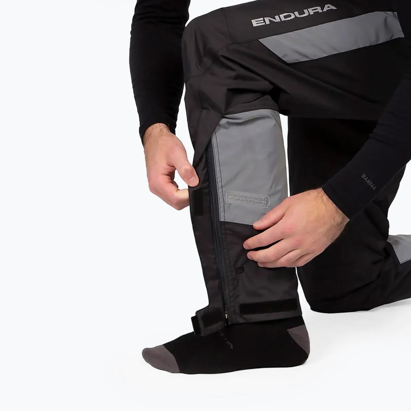 Pantaloni de ciclism pentru bărbați Endura Urban Luminite II Waterproof anthracite 5