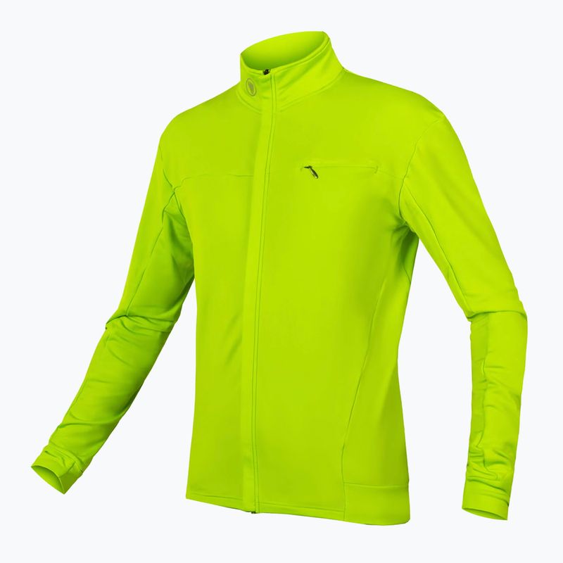 Longsleeve de ciclism pentru bărbați Endura Xtract Roubaix hi-viz yellow