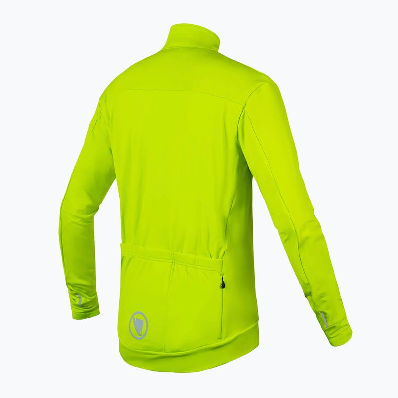 Longsleeve de ciclism pentru bărbați Endura Xtract Roubaix hi-viz yellow 2