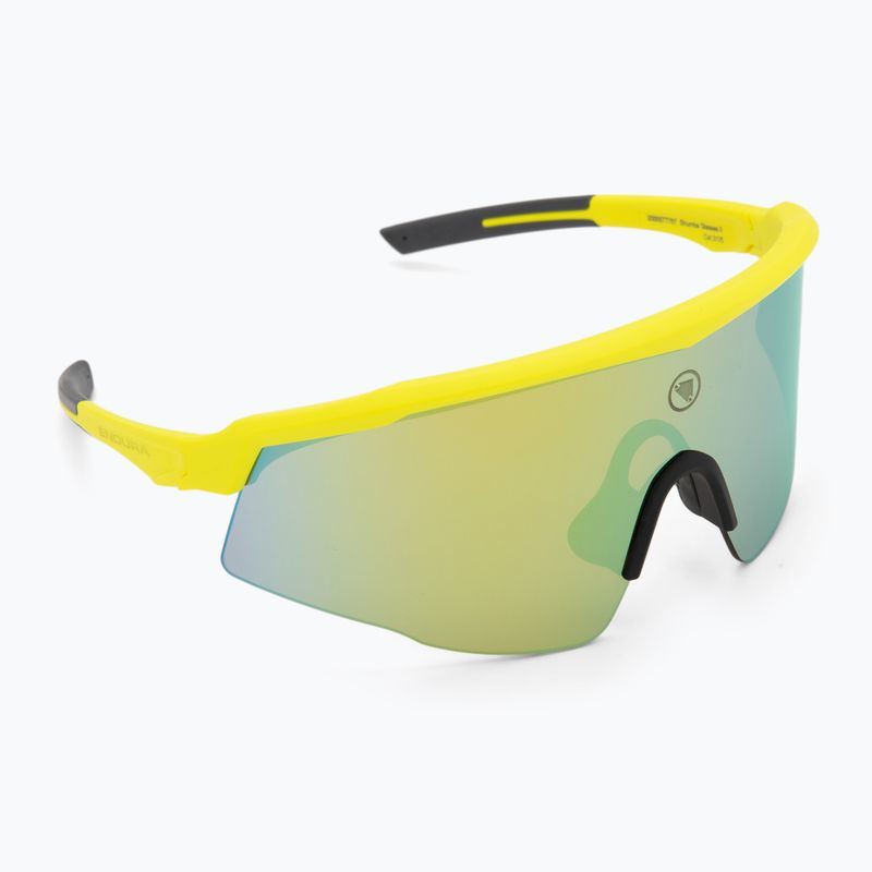 Ochelari de soare Endura Shumba II 3+0+0 hi-viz yellow/smoke tint/full gold mirror 2