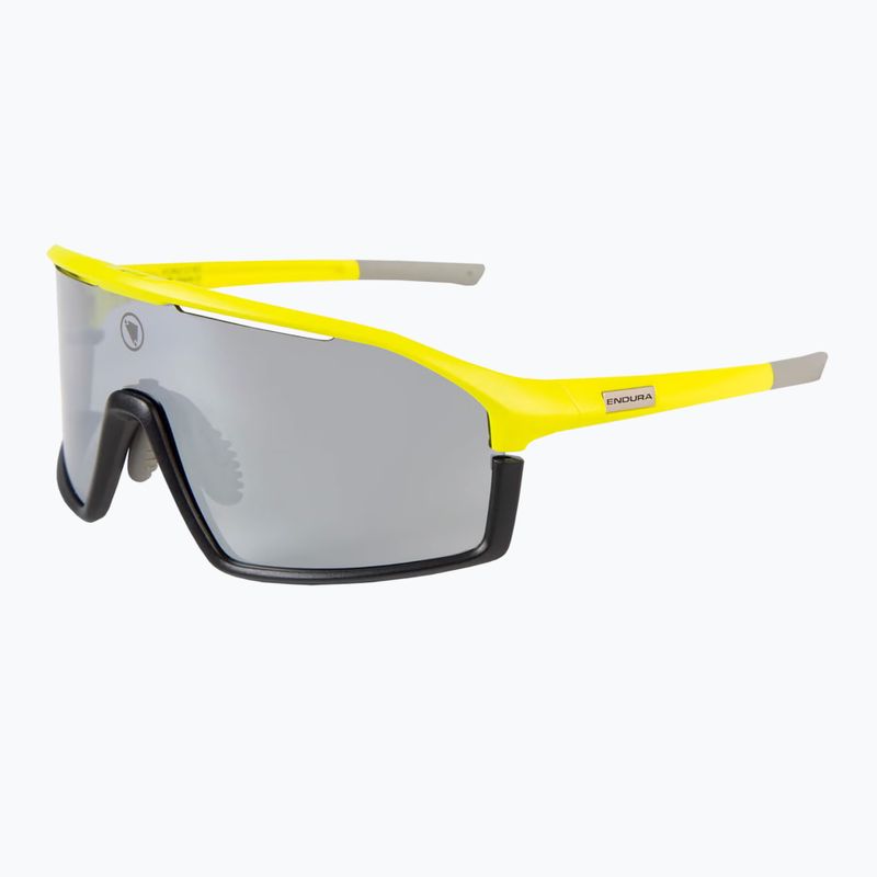 Ochelari de soare Endura Dorado II 3+1+1 hi-viz yellow/smoke tint/full platinum mirror