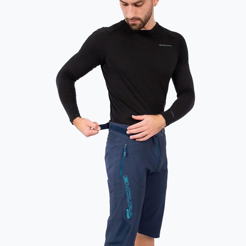 Pantaloni scurți de ciclism pentru bărbați Endura MT500 Burner Short ink blue 4