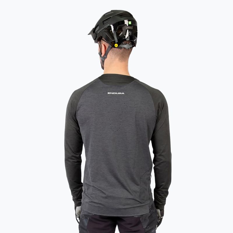 Longsleeve de ciclism pentru bărbați Endura Singletrack pewter 4