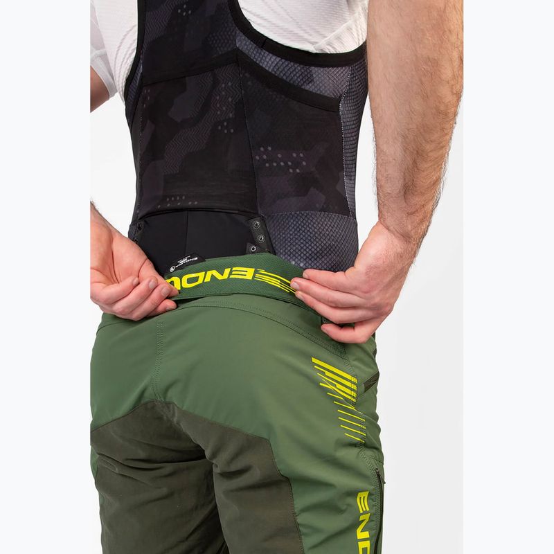 Pantaloni scurți pentru bărbați Endura Singletrack Liner Bibshort negru 7