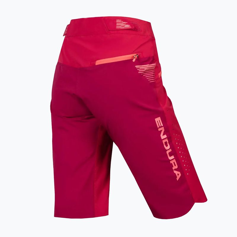 Pantaloni scurți de ciclism pentru femei Endura Singletrack Lite Short Std berry 2