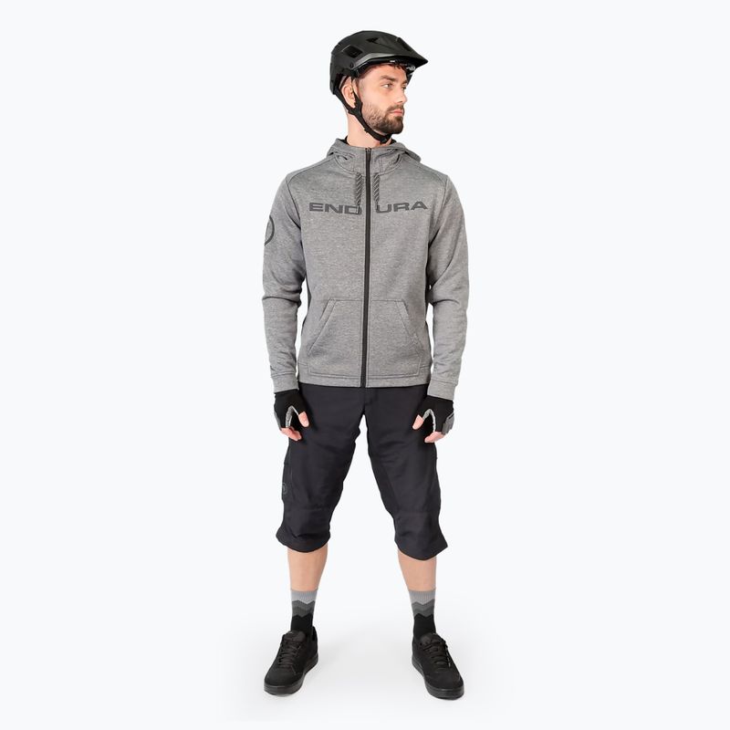 Bluză de ciclism pentru bărbați Endura Hummvee Hoodie grey 2