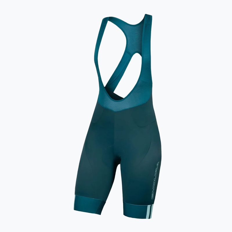 Pantaloni scurți de ciclism pentru femei Endura FS260-Pro DS Bibshort kingfisher