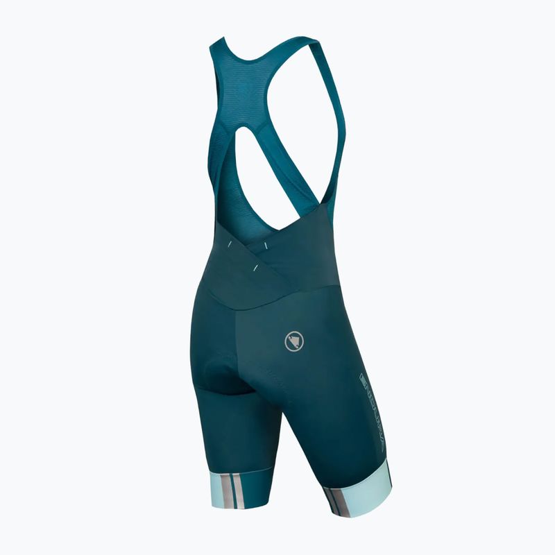 Pantaloni scurți de ciclism pentru femei Endura FS260-Pro DS Bibshort kingfisher 2