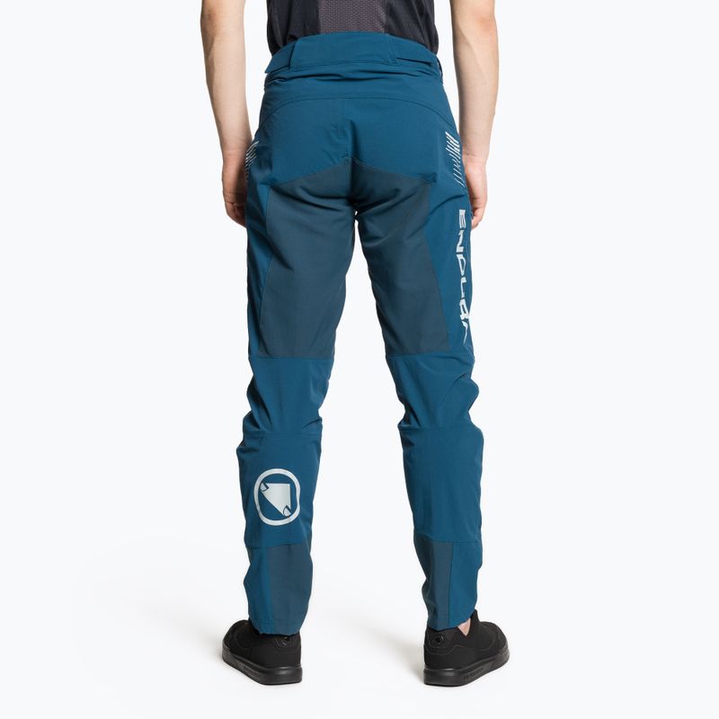 Pantaloni de ciclism pentru bărbați Endura Singletrack II blueberry 2