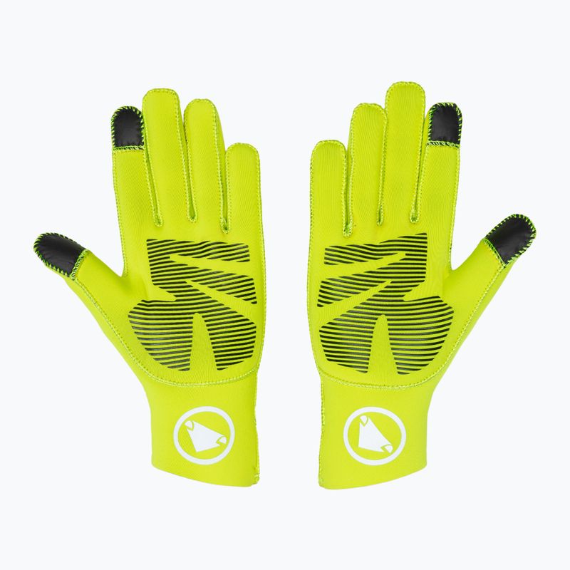 Mănuși de ciclism pentru bărbați Endura FS260-Pro Nemo Glove II hi-viz yellow 3