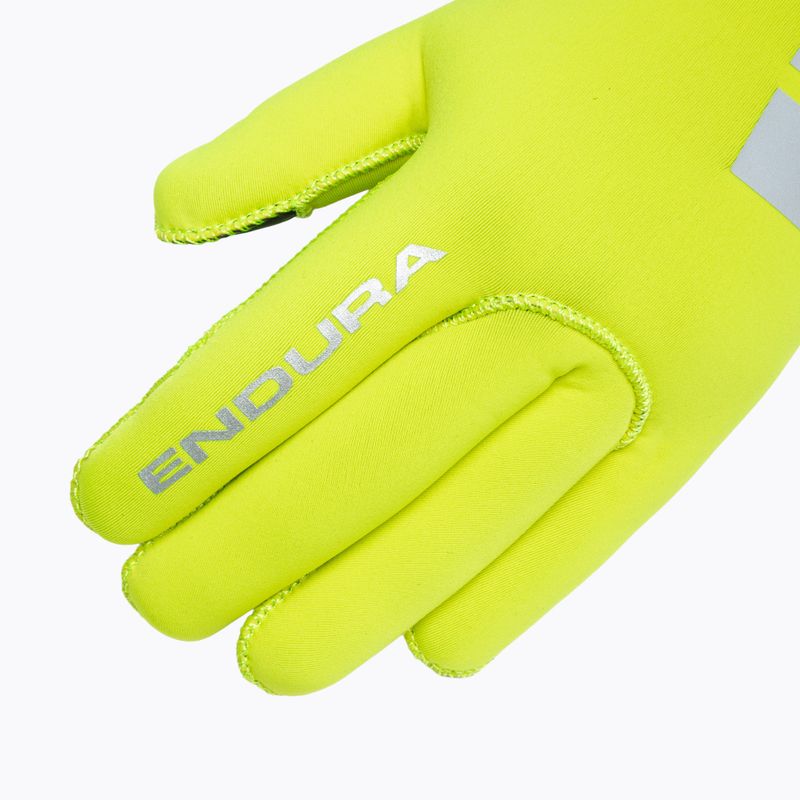 Mănuși de ciclism pentru bărbați Endura FS260-Pro Nemo Glove II hi-viz yellow 4