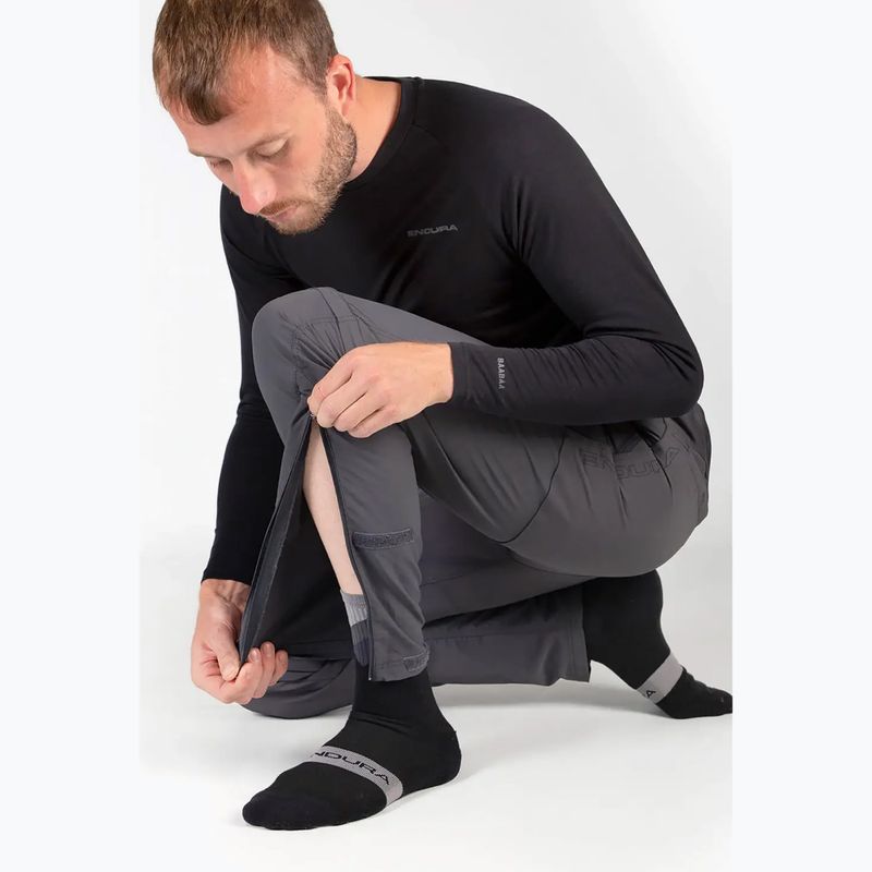 Pantaloni de ciclism pentru bărbați Endura Hummvee Zip Off grey 7