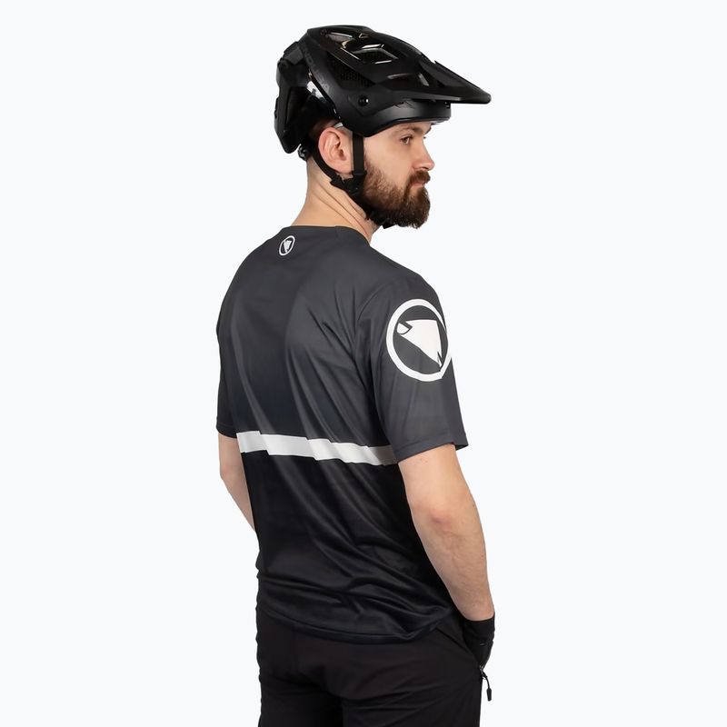 Tricou de ciclism pentru bărbați Endura Singletrack II Core black 3