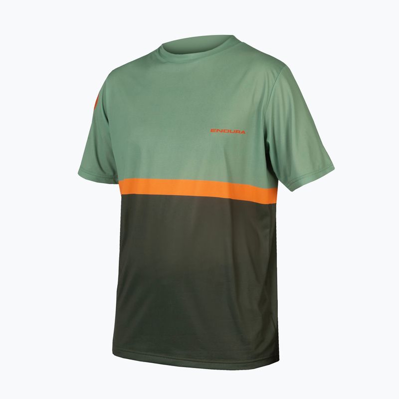 Tricou de ciclism Endura Singletrack II Core tangerine pentru bărbați 3