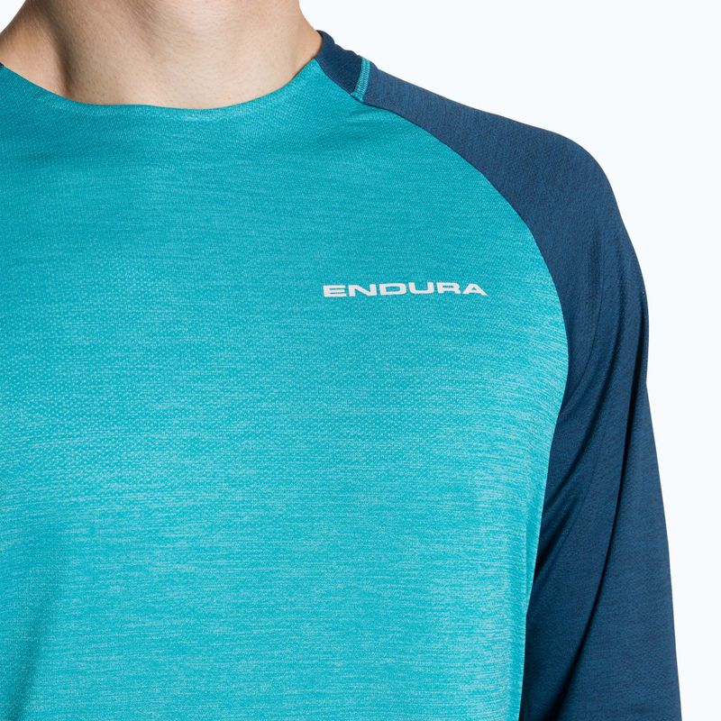 Longsleeve de ciclism pentru bărbați Endura Singletrack atlantic 3