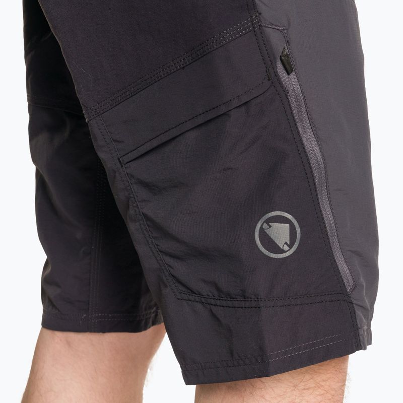 Pantaloni scurți de ciclism pentru bărbați Endura Hummvee Short grey 4