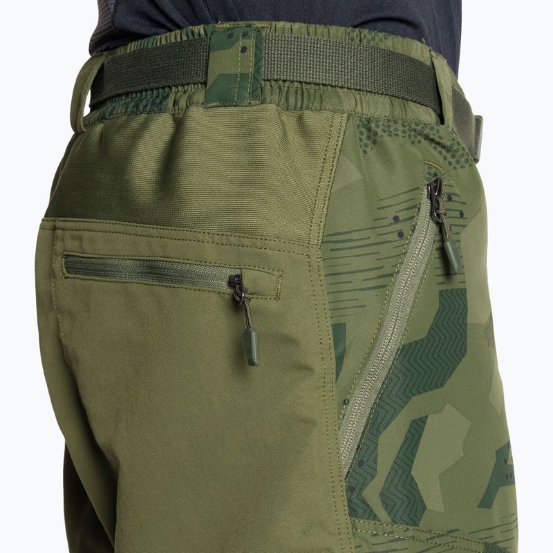 Pantaloni scurți de ciclism pentru bărbați Endura Hummvee 3/4 olive camo 4