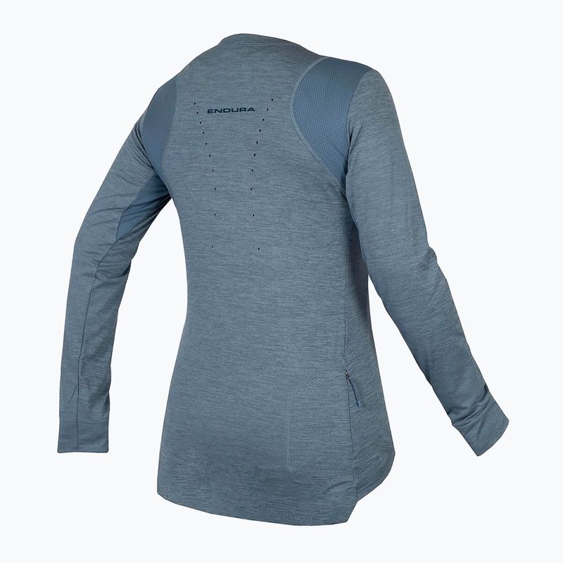 Longsleeve de ciclism pentru femei Endura Singletrack blue steel 11