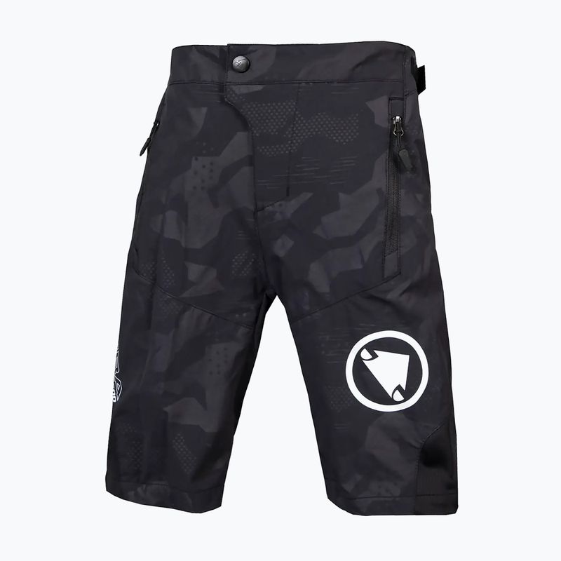 Pantaloni scurți de ciclism pentru copii Endura MT500 Jr Burner Short black camo 4