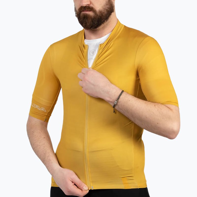 Tricou de ciclism Endura Pro SL mustard pentru bărbați 2