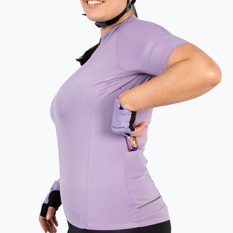 Tricou de ciclism pentru femei Endura Pro SL II S/S violet 7