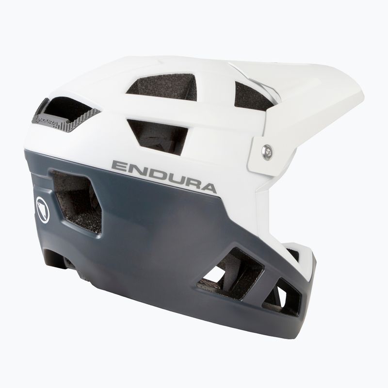 Cască de bicicletă Endura Singletrack Full Face white 2