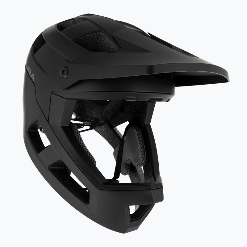 Cască de ciclism Endura Singletrack Full Face MIPS black