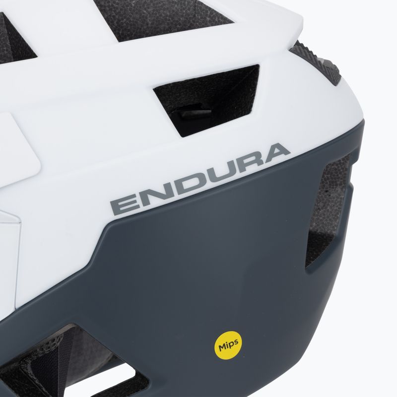 Cască de bicicletă Endura Singletrack Full Face MIPS white 7