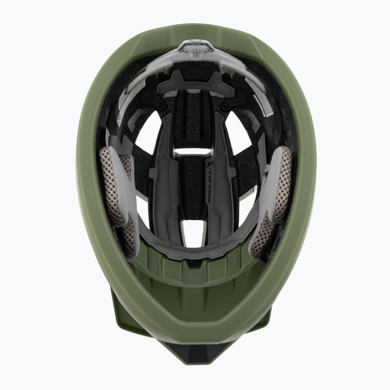 Cască de ciclism pentru copii Endura Singletrack Full Face Youth olive green 5