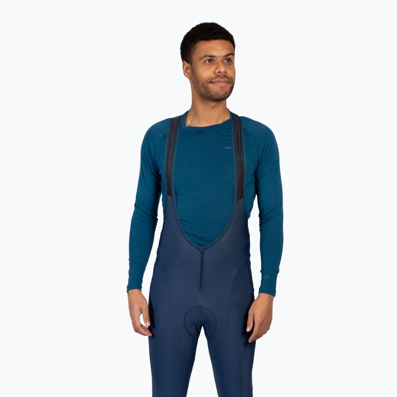 Pantaloni de ciclism pentru bărbați Endura FS260-Pro Thermo Bibtights II ink blue 2