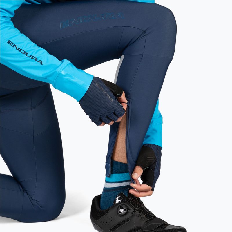 Pantaloni de ciclism pentru bărbați Endura FS260-Pro Thermo Bibtights II ink blue 9