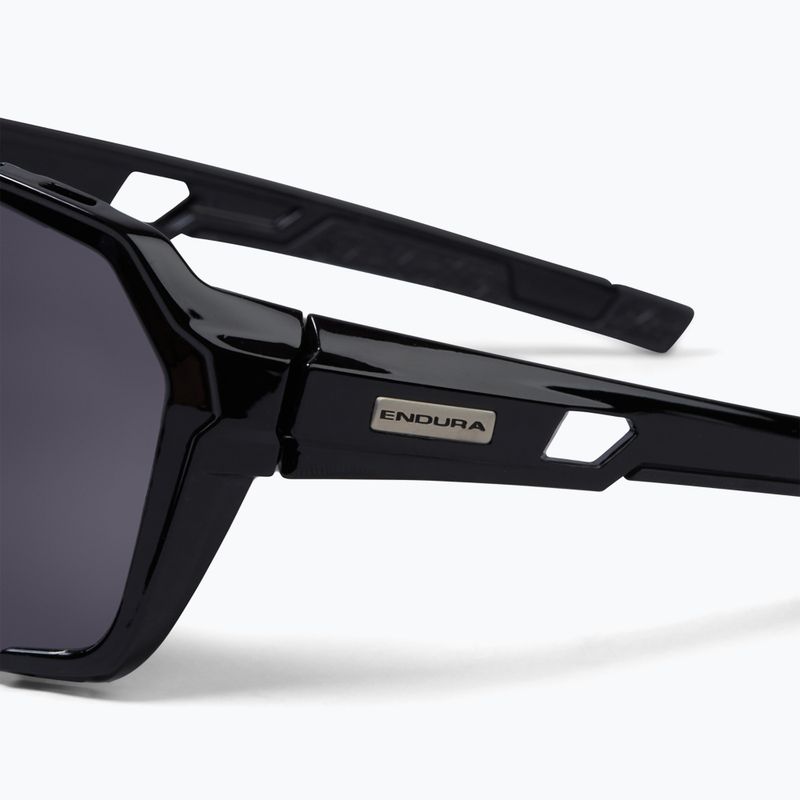 Ochelari de soare Endura Singletrack Frameless black/platinum revo smoke/clear silver flash 3