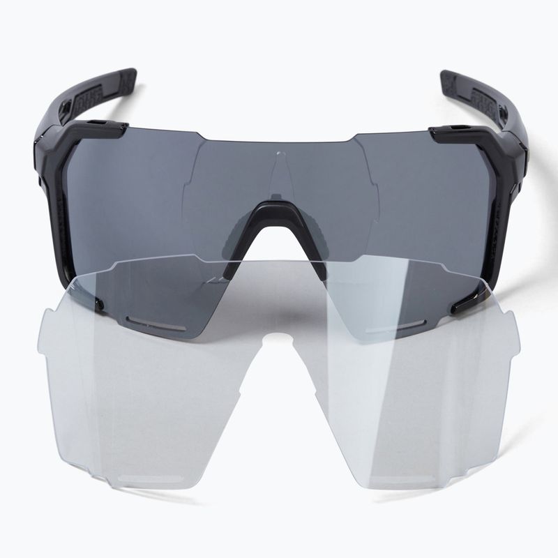 Ochelari de soare Endura Singletrack Frameless black/platinum revo smoke/clear silver flash 5